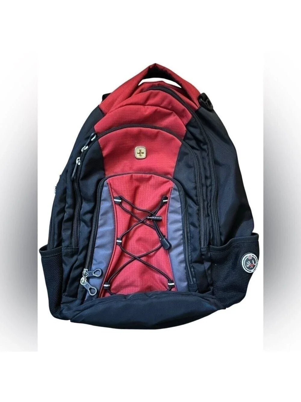 SwissGear ring organized #blackbackpack